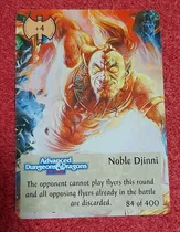 Carta Noble Djinni - Spellfire Ccg Card Game - Rpg 