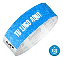 Brazaletes De Tyvek, Conciertos, Eventos,  Personalizados