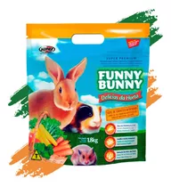 Funny Bunny 1,8kg Delícias Da Horta Ração P/ Coelho Hamsters