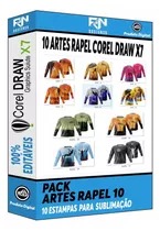 Pacote Artes Camisas Rapel Vetor - 10 Artes