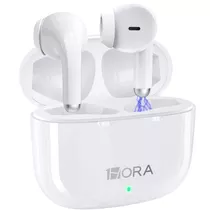 Audífonos In Ear Inalámbricos Bluetooth 5.3 1hora Aut203 Color Blanco