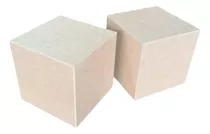 Cubo De Mdf  10x10 (lote 10 Unidades).
