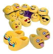 Pantuflas Emoji Antideslizante Unisex Del 28 Al 42