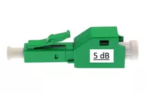 Atenuador De Fibra Óptica 5db Lc/apc (verde) 1310nm/1550nm