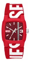 Relógio Diesel Cliffhanger Vermelho - 2 Anos Garantia