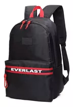 Mochila Urbana Everlast Bolsillo Anti Robo Gym Notebook Lona