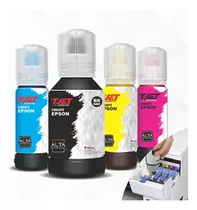 Kit 4 Tintas T-jet Pigmentada Epson 100ml Premium 