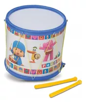 Tambor Pocoyo Brinquedo Instrumento Musical Infantil Criança