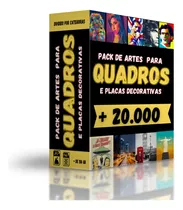 Pack De Artes E Imagens Para Quadros  + Bônus