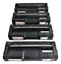 Kit Toner Compativel Ricoh Mc250fw Mc250 C250 Pc301 04 Cores