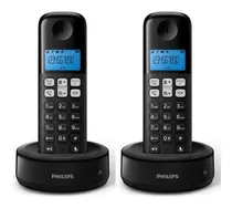 Telefono Inalambrico Philips D1311b X2 Duo Manos Libres 