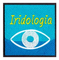 Patch Bordado - Simbolo Curso Iridologia Iris Ap00057-33