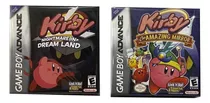 2 Cajas Custom Para Tus Juegos Kirby Gba (solo Son Cajas)