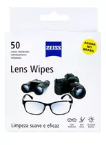 Lens Wipes Zeiss Com 50 Lenços Umedecidos