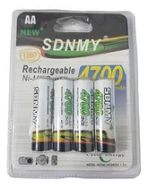 Pilas Baterias Doble A Aa 4 Unidades De 4700mah