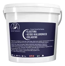 Crema De Noche Ácido Hialurónico, Elastina Y Colágeno 10 Kg