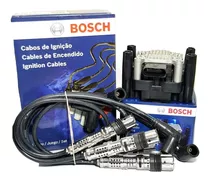 Kit Bosch Bobina Y Cables Vw Gol Trend Fox Suran Voyage 8v.