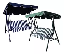 Hamaca Jardin Sillon 3 Pers Toldo Mecedora Columpio Exterior