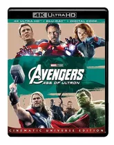 Avengers Era De Ultron Marvel Pelicula 4k Ultra Hd + Blu-ray