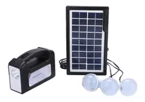 Kit Solar Emergencia Camping 220v Ampolletas 36 Hrs