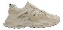 Zapatilla Mujer 47 Street Hilt Beige Plataforma Urbana Moda