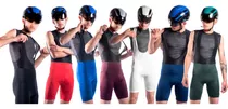  Pantaloneta De Ciclismo Ruta Mtb Badana En Gel  Colores