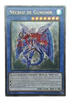 Nekroz Of Gungnir Utimate Rare Yugioh! Español