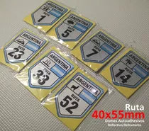 Calcos Stickers Reflectivo Resinado Ruta 23 (m)