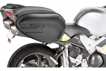 Alforjas Rigidas Para Moto, Taichi Carbon, Grande. Set X2.