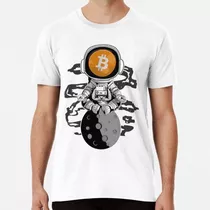 Remera Astronauta Bitcoin Coin Btc Crypto To The Moon Crypto