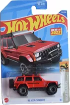Hot Wheels Jeep Cherokee Escala 1:64 Mide 7,5 Cm. 