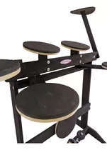 Bateria Praticável, Acompanha Pedal De Bumbo E Baquetas