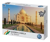 Puzzle Quebra Cabeça Taj Mahal 1000 Peças - Pais E Filhos