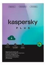 Antivírus Kaspersky Plus Br 5 Dispositivos 1 Ano Esd