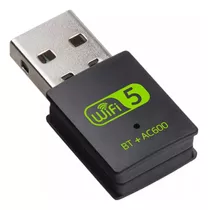 Adaptador Inalámbrico Wifi Usb 600mbps 2.4g/5g Bluetooth 5.0