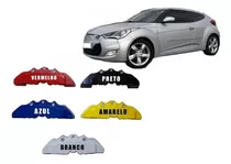 Capa Pinça Freio Tuning Veloster Kit 4 Pçs Compatível Todos