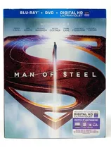 Superman Man Of Steel ( Blu-ray + Dvd Combo ) Original Nuevo