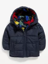 Gap, Old Navy Campera Puffer Reversible Bebe 18-24 Meses