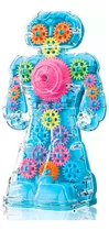 Figura Interativa - Tech Gear - Neon Robot - Colorido - Toy