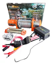 Wincher Eléctrico 12.000 Libras 12v 5hp Cable En Acero 