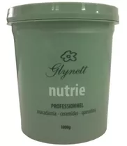 Glynett Máscara De Hidratação Profissional Nutrie 1 Kilo