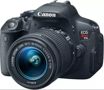Canon T5i + Lente 18-55mm - Dslr -  Eos Rebel 