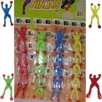 Boneco Ninja Gruda Parede Geleca Homem Aranha