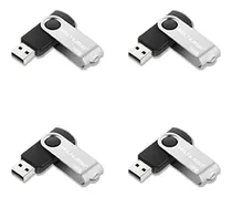 Kit 4x Pendrive Multilaser Twist  16gb Atacado Original