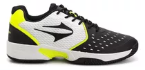 Zapatillas Topper Tenis T-padel Color Blanco/negro/amarillo - Adulto 44 Ar