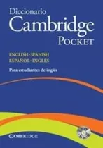 Libro Diccionario Ingles Pocket+cd De Vvaa Cambridge