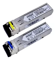 Mini Gbic Sfp 1000base-bx Bidi 40km Lc Sm Dom Miljet Kit Par