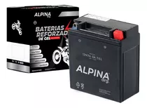 Bateria Moto Gel Libre Mantenimiento 12n7a-3a 6mf7dl Alpina