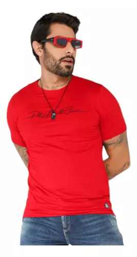 Camiseta Masculina Pit Bull Jeans Original Gola O Premium