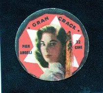 Gran Crack 1957, Figurita N° 32 Pier Angeli Actriz, Mira!!!
